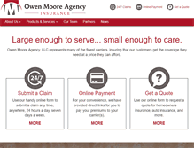 Tablet Screenshot of owenmoore.com